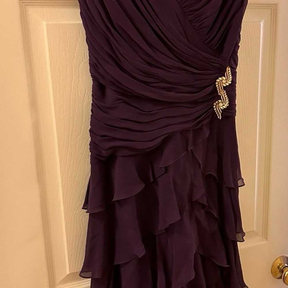 Tadashi Purple Dress Size 10UK 6US Formal Gala We… - image 1