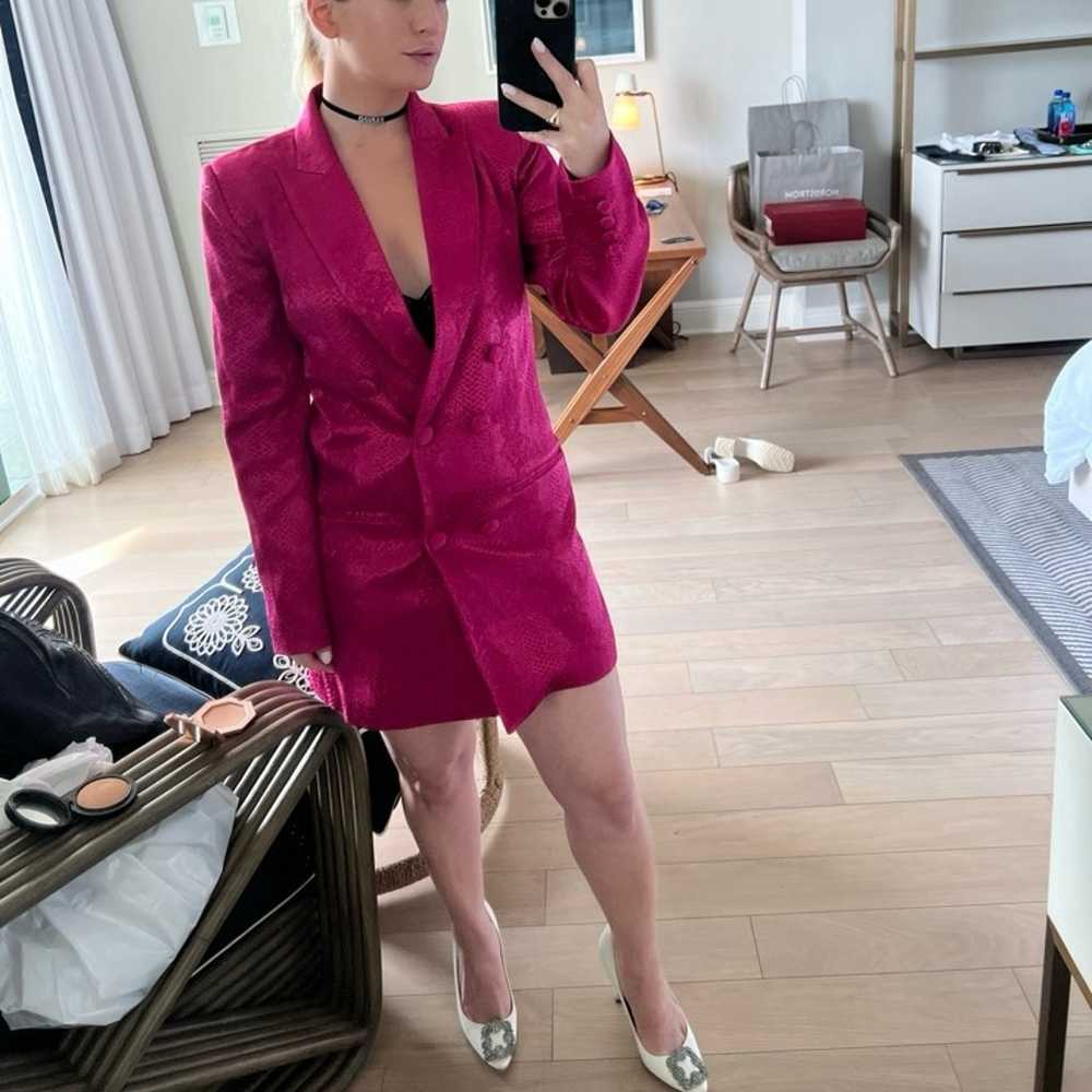 Hot pink blazer dress NBD - image 1