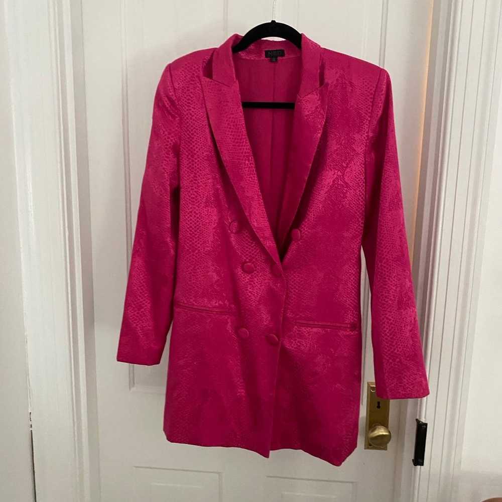 Hot pink blazer dress NBD - image 3