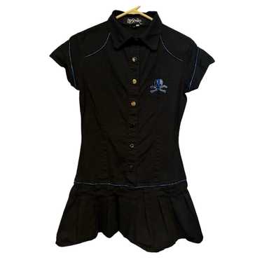 Vintage 1990’s Lip service skull schoolgirl dress 