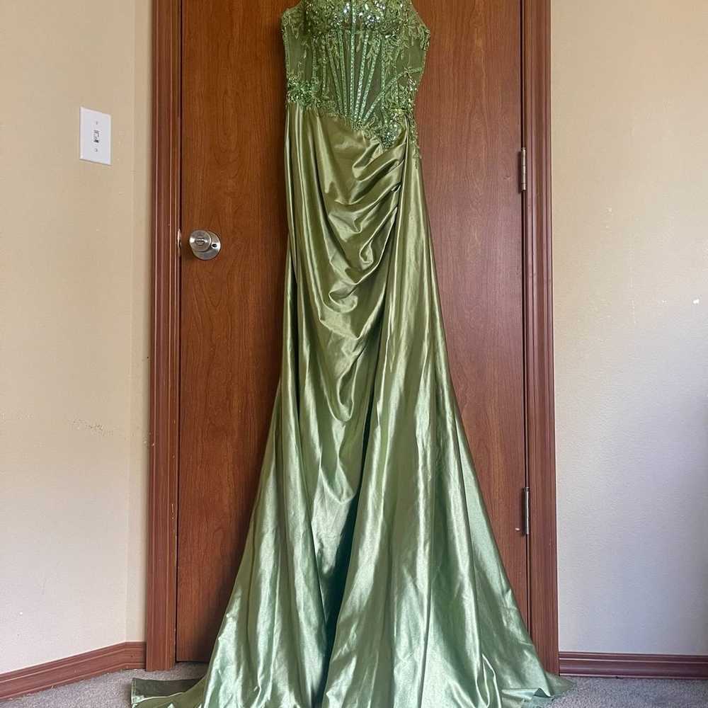 ladivine cinderella divine greenery formal dress - image 3