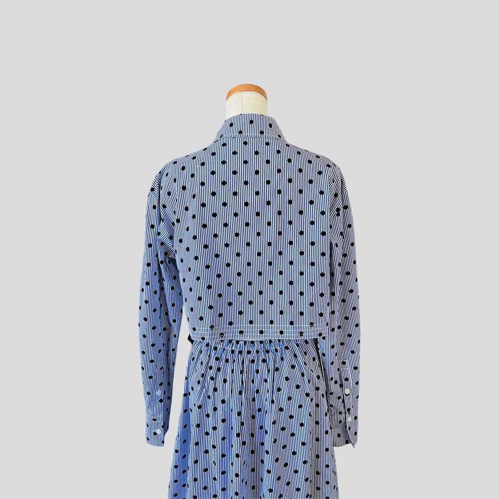 JASON WU Striped & Polka Dot Shirt Dress US2 Cott… - image 10