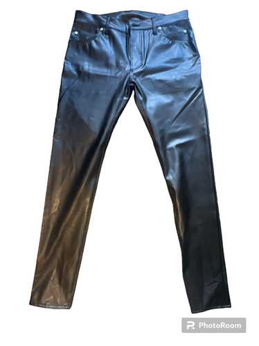 Balmain Faux leather pants (skinny)