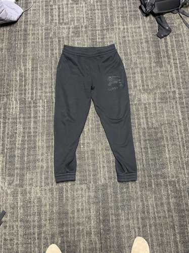 Burberry Black Burberry Emblem Sweatpants