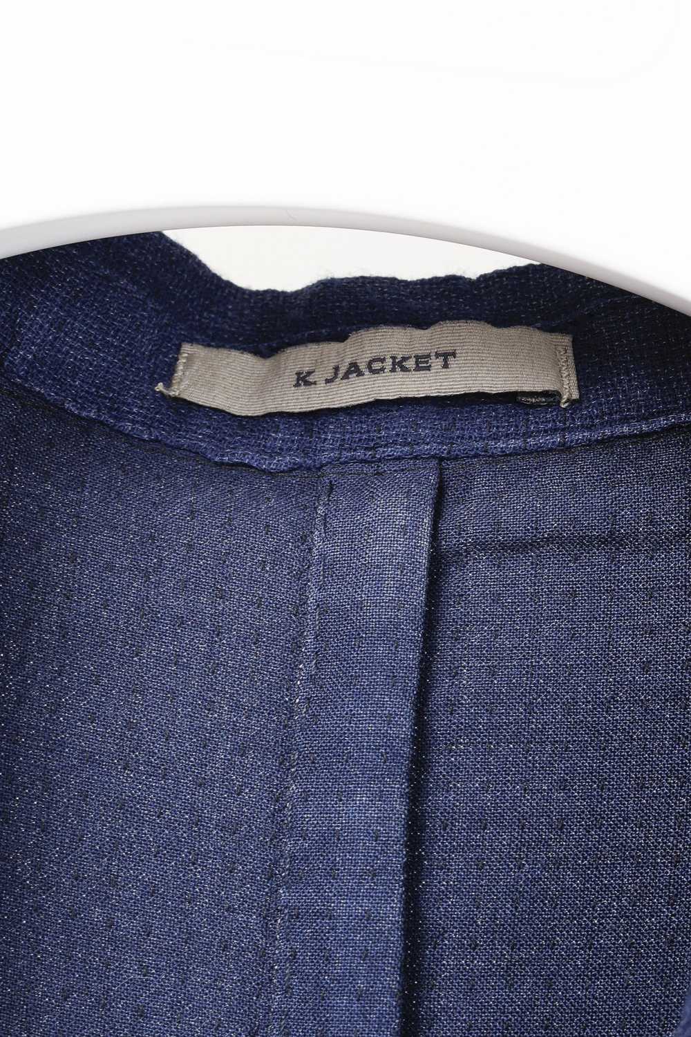 Boglioli Boglioli Blue Wool & Silk Lightweight K-… - image 10