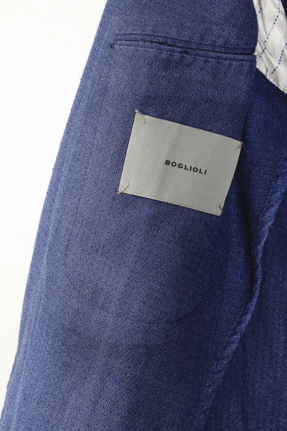 Boglioli Boglioli Blue Wool & Silk Lightweight K-… - image 11