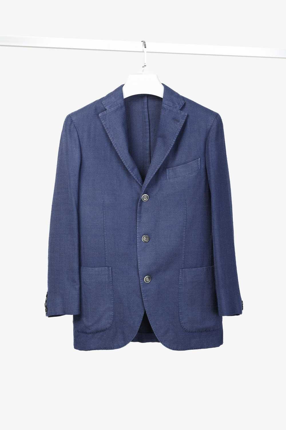 Boglioli Boglioli Blue Wool & Silk Lightweight K-… - image 1