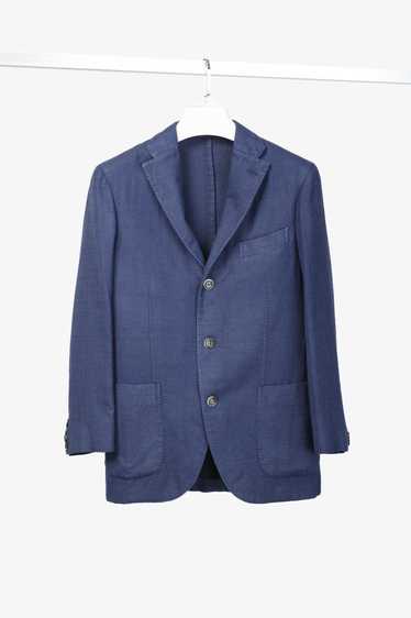 Boglioli Boglioli Blue Wool & Silk Lightweight K-… - image 1