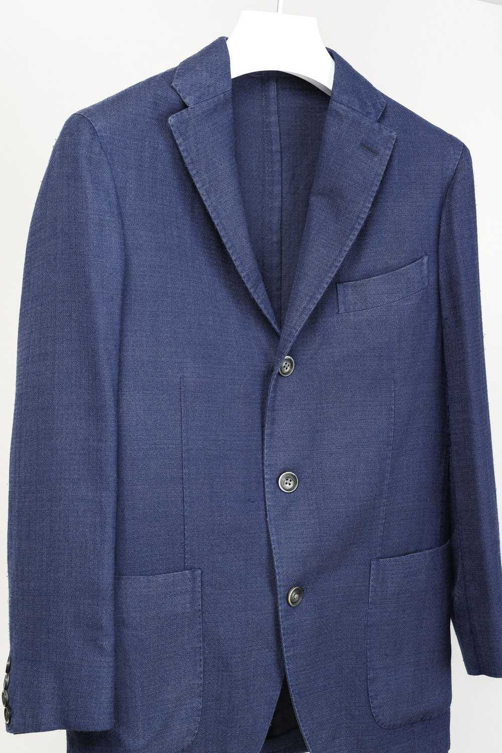 Boglioli Boglioli Blue Wool & Silk Lightweight K-… - image 3