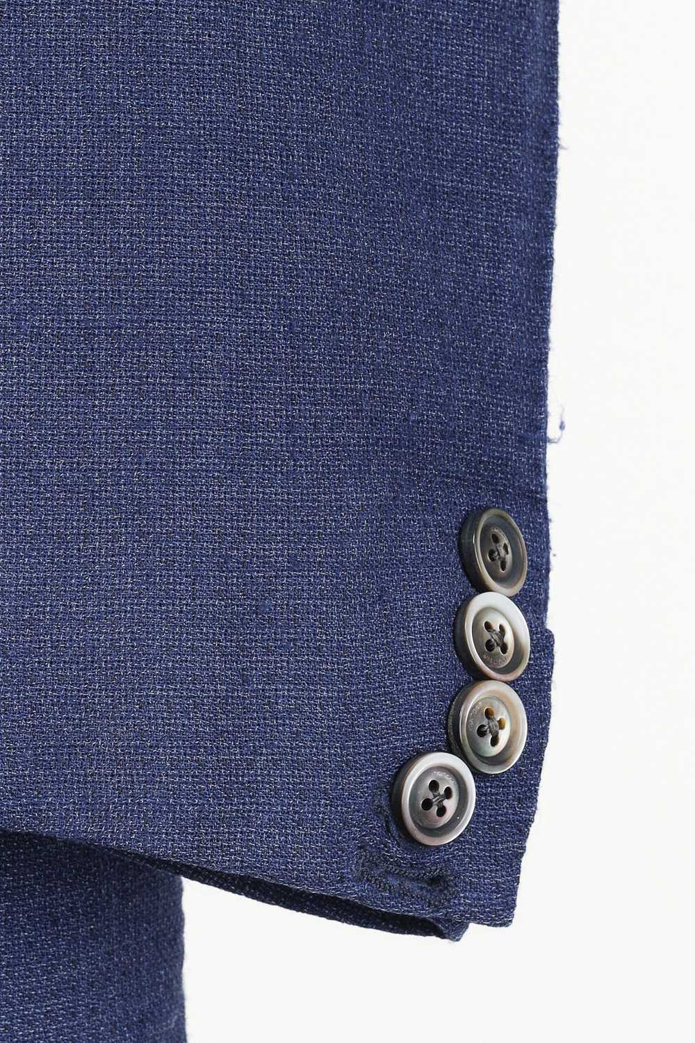 Boglioli Boglioli Blue Wool & Silk Lightweight K-… - image 7