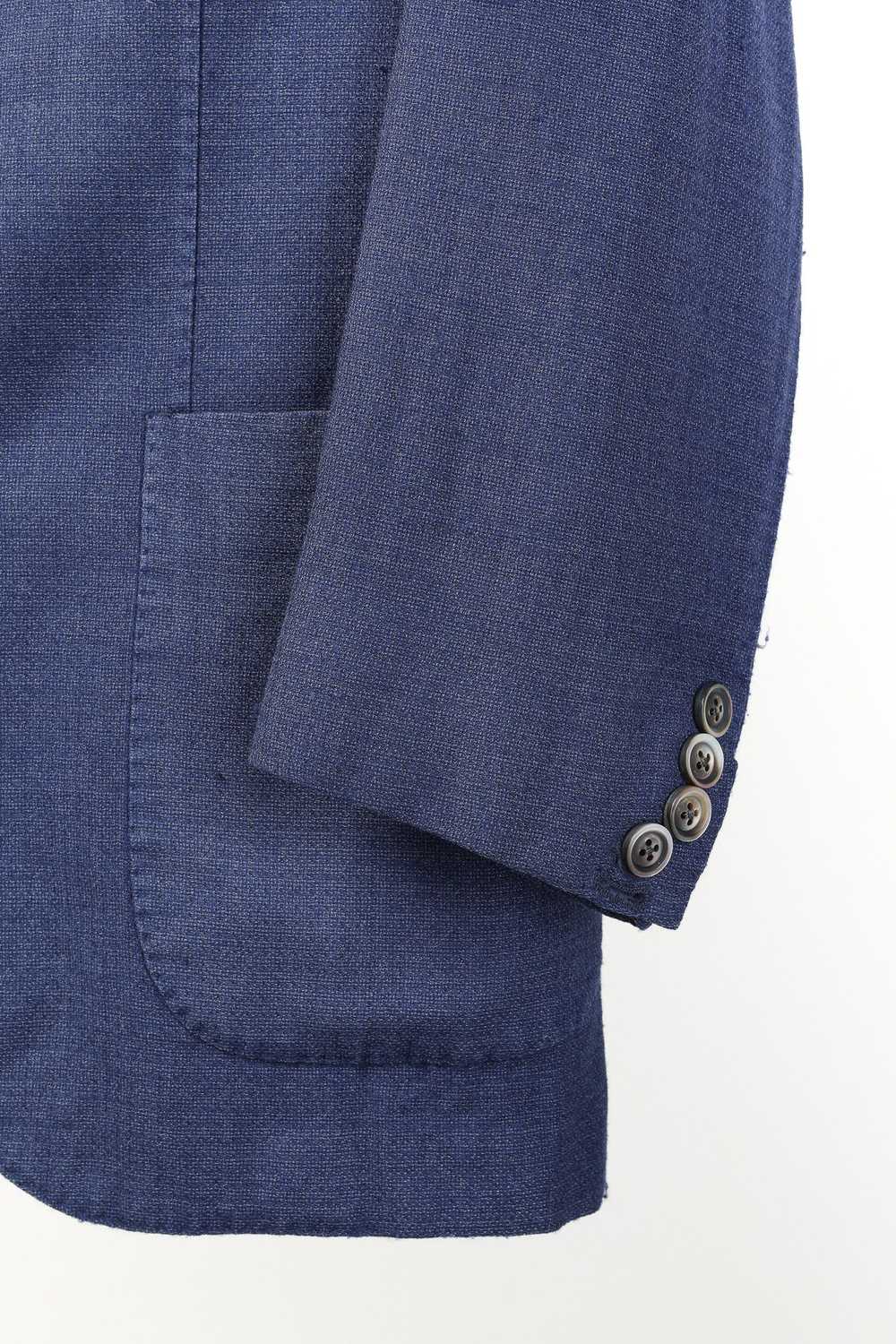 Boglioli Boglioli Blue Wool & Silk Lightweight K-… - image 8