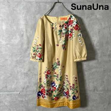 sunauna Suunauna Made in Japan Floral Pattern One… - image 1