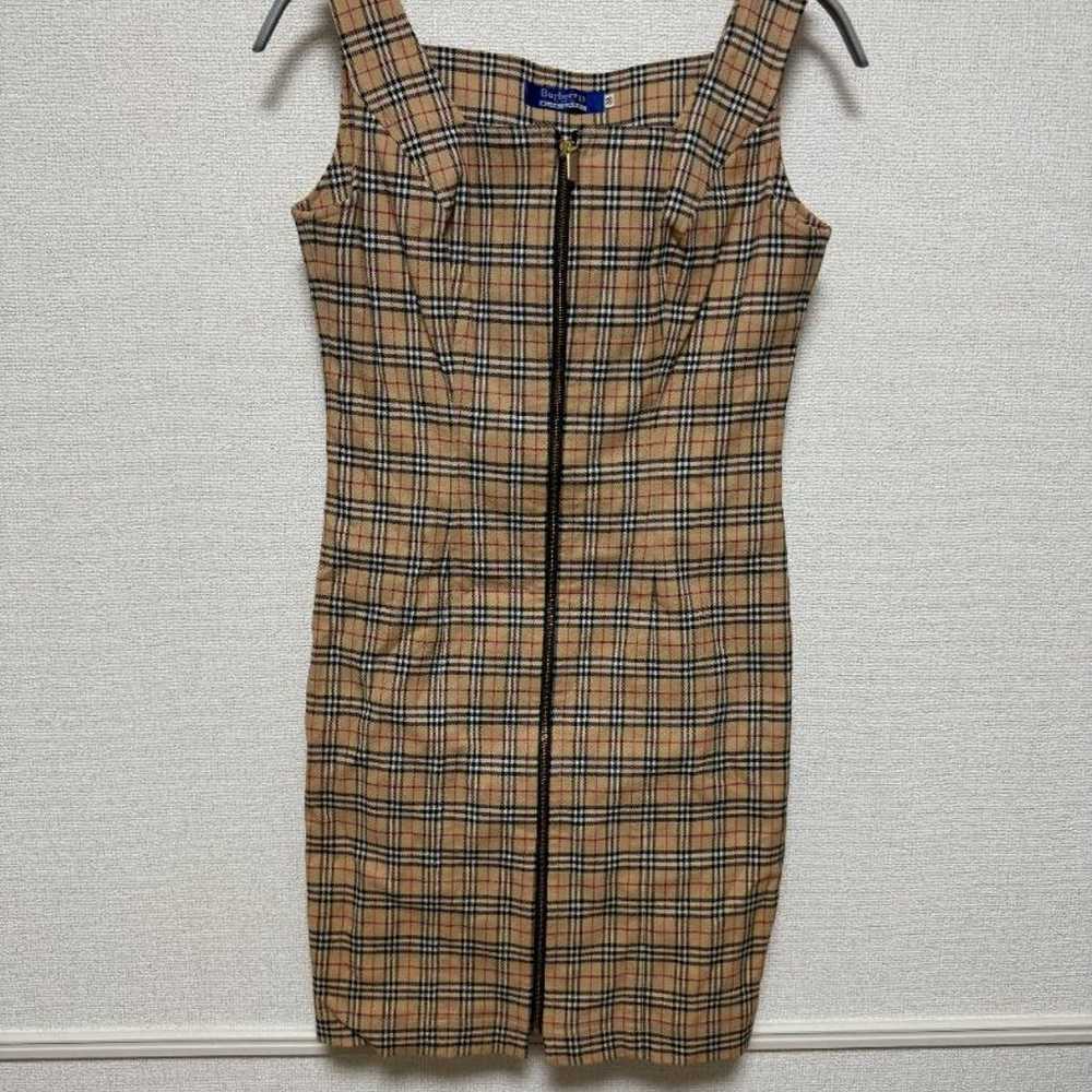 BURBERRY BLUE LABEL One-piece Check Cami Dress - image 1