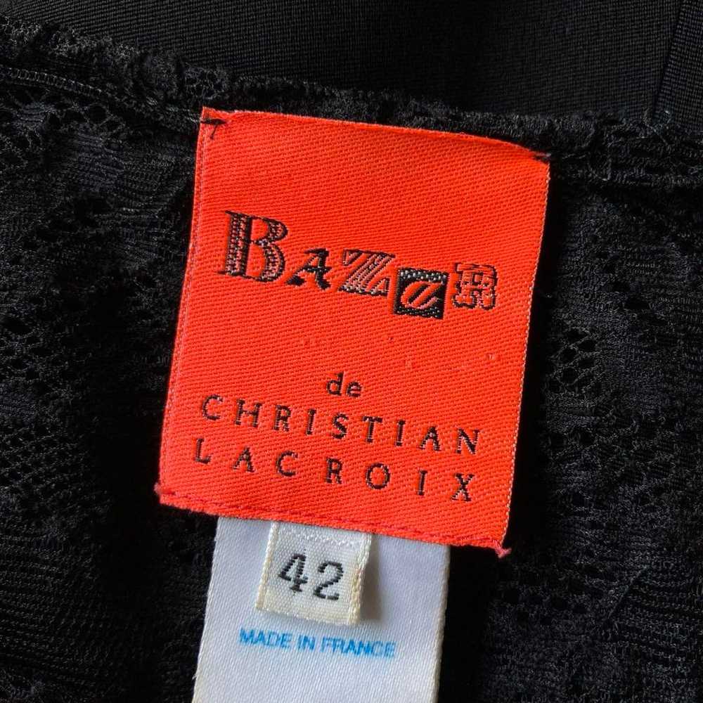 BAZAAR CHRISTIAN LACROIX Excellent Condition Lace… - image 9