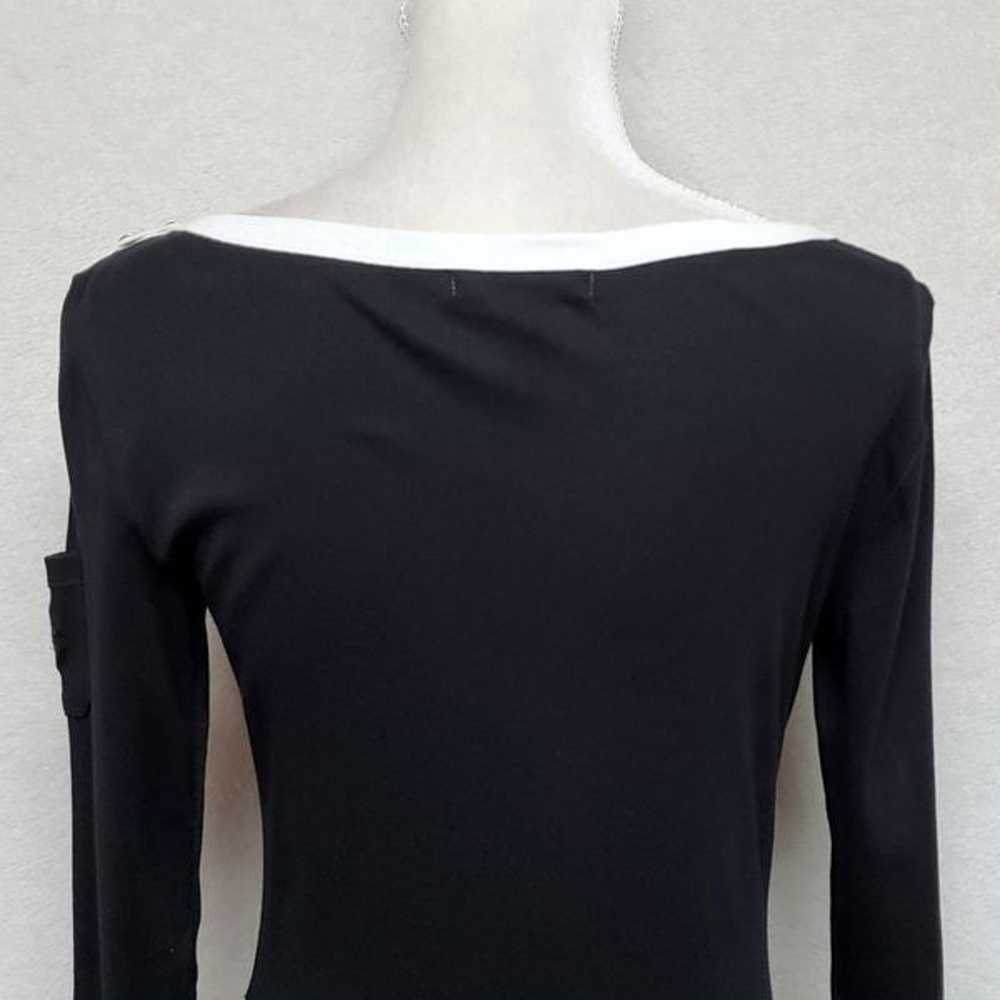 Retro 90s/Y2K Lauren Ralph Lauren Black Boatneck … - image 10