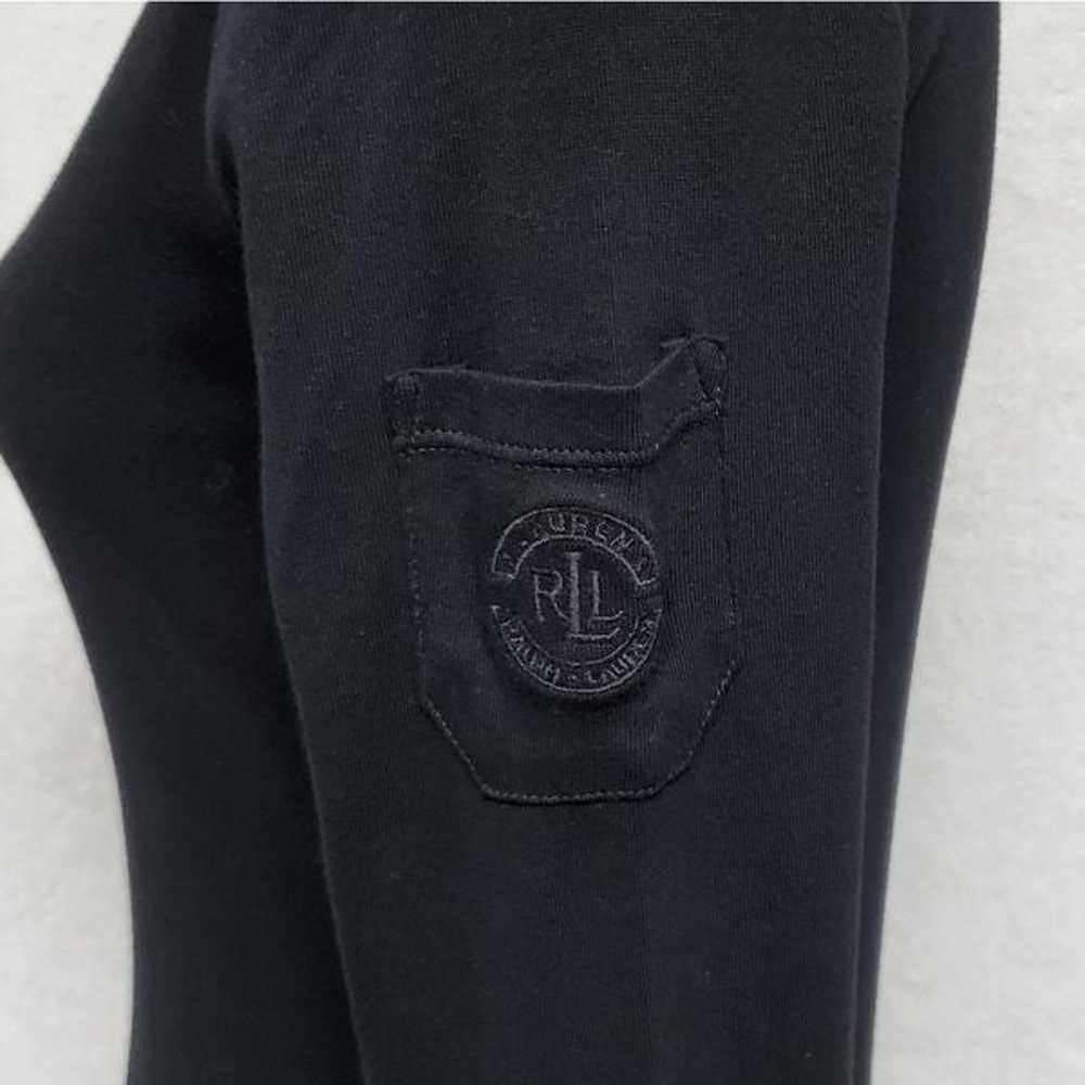 Retro 90s/Y2K Lauren Ralph Lauren Black Boatneck … - image 8