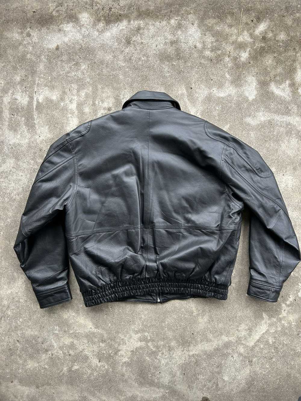 Leather Jacket × Streetwear × Vintage Vintage Mac… - image 2