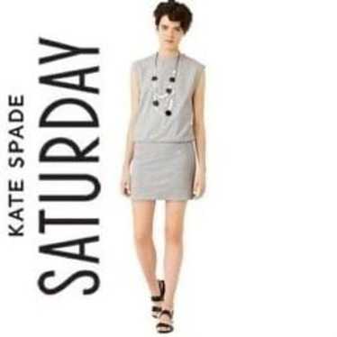 Kate Spade Saturday Gray Cotton Dress M