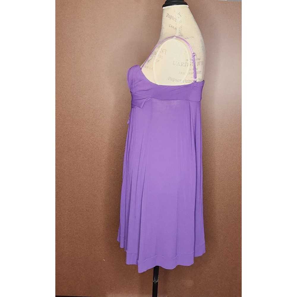 Sandro Ferrone Roma Womens Mini Dress Purple Size… - image 5