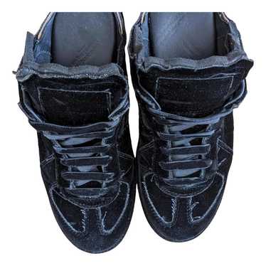 Maison Martin Margiela Fusion velvet trainers - image 1