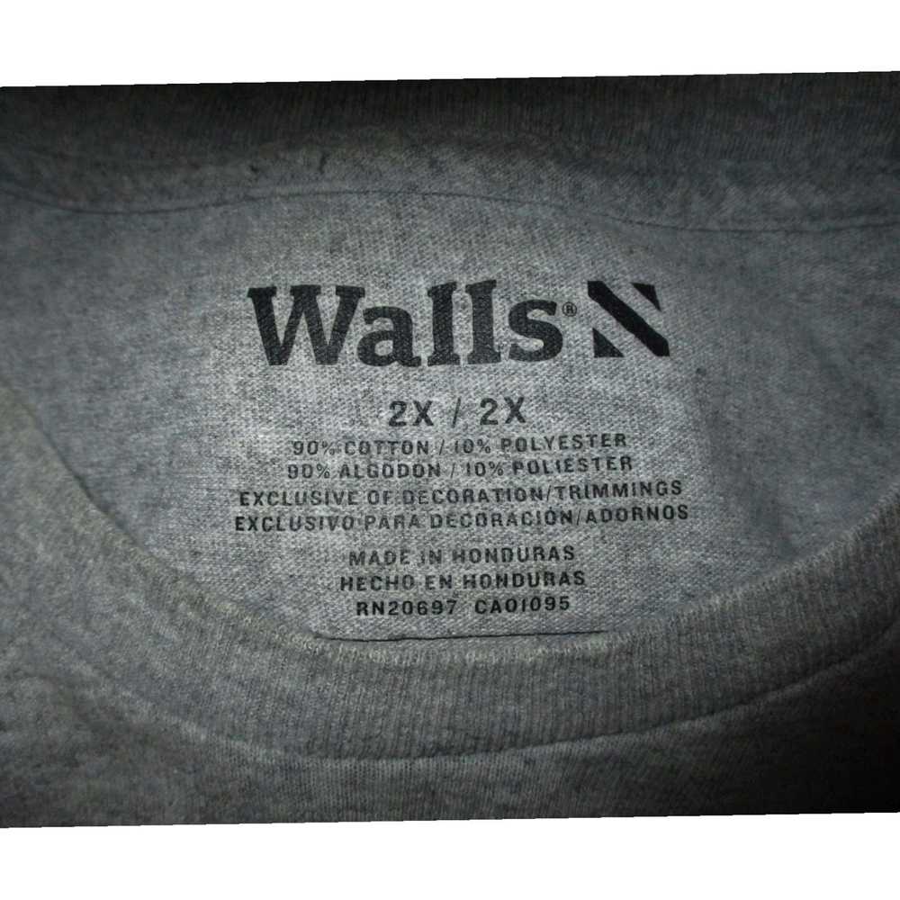 Walls Gray Short Sleeve Tee for Men in 2XL Size b… - image 6