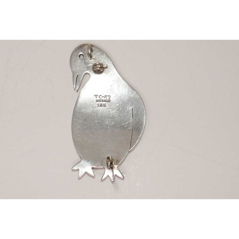 Sterling Silver 925 Mexico TC-67 Penguin Brooch P… - image 10