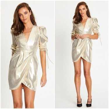 Alice McCall Astral Plane Cap Sleeve Mini Dress