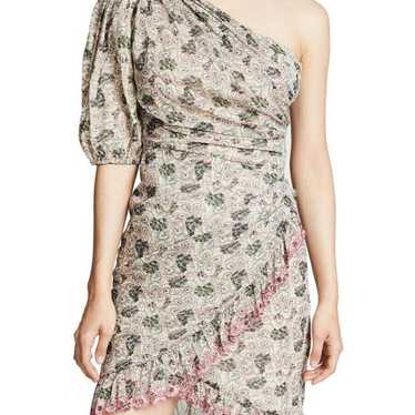 Isabel Marant Etoile Esther One Shoulder Floral Pr