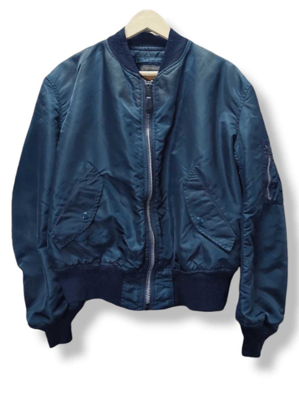 Alpha Industries × Ma 1 × Vintage Faded Thrashed … - image 1