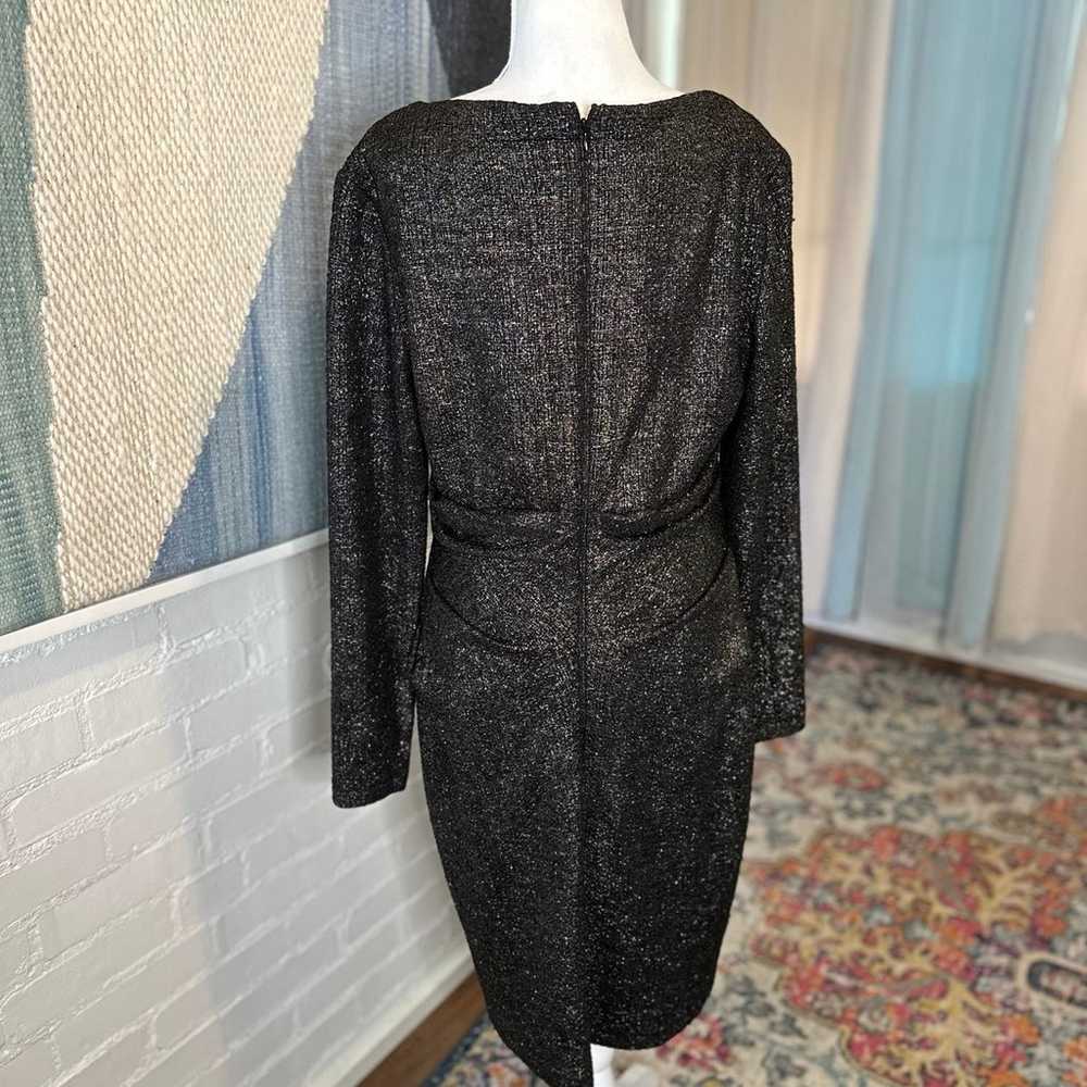 Talbot Runhof Black Sparkly Dress - image 10