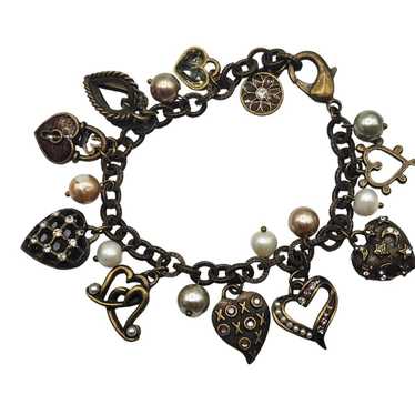 Vintage Sweet Romance Bracelet All My Love Hearts 