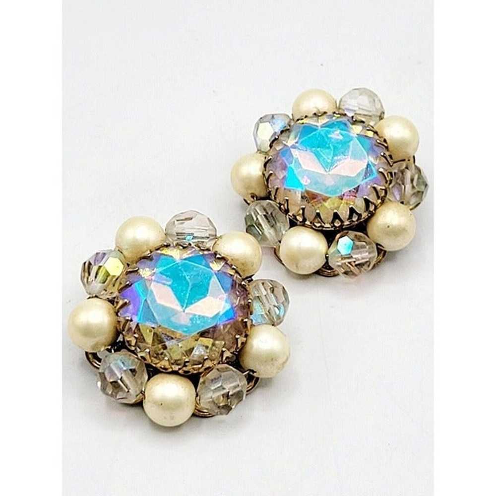 Park Lane AB Crystal Clip Earrings (A92) - image 1