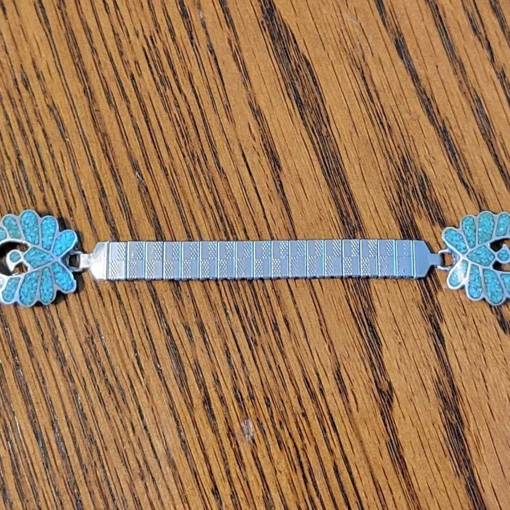 Turquoise Phoenix Watch Band - image 1