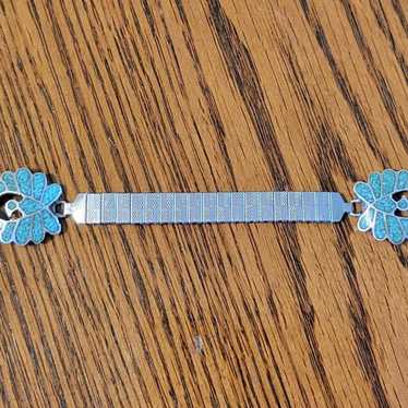 Turquoise Phoenix Watch Band - image 1