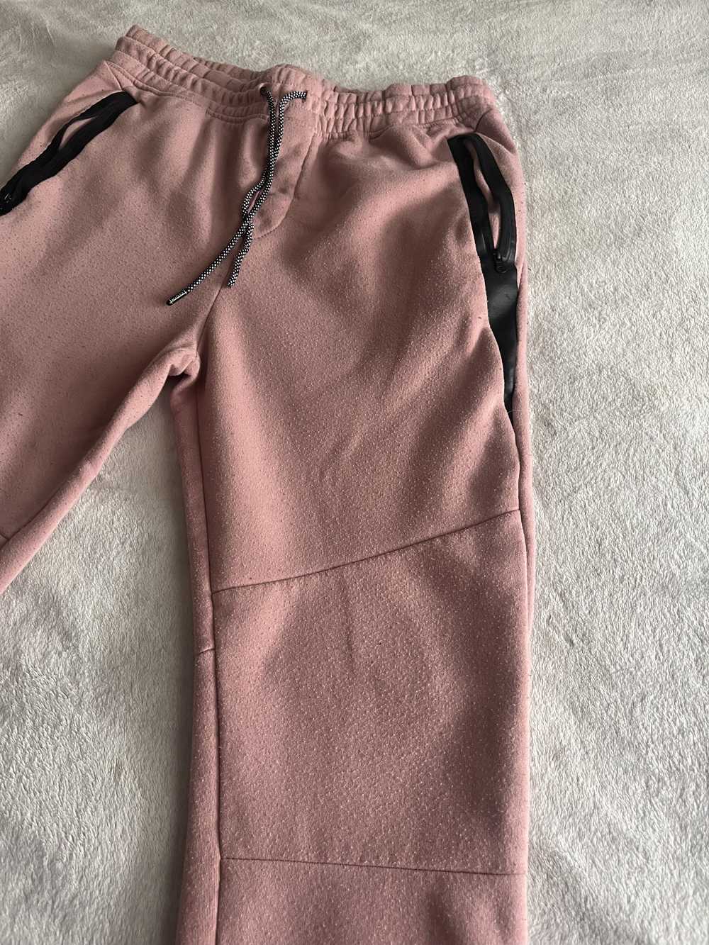 Brooklyn Cloth Heat Seal Fleece Zip Joggers - image 3