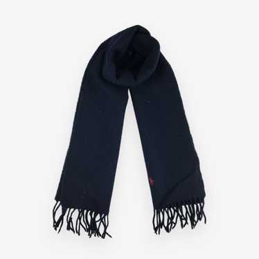 POLO　RalphLauren　Muffler　100%cashmere NWT Polo Ralph Lauren Wool Blend Scarf Muffler in Dark Blue