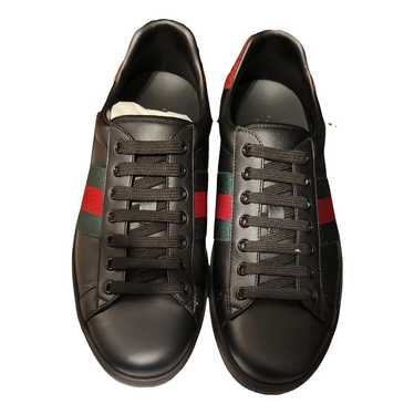 Gucci Ace leather low trainers