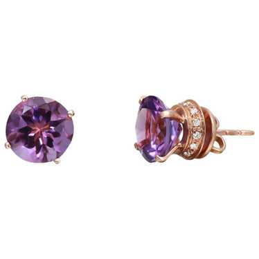 Salvini Pink gold earrings