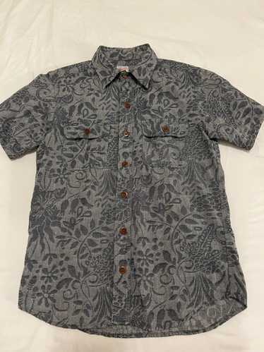 Momotaro Momotaro 06-113 Jacquard Flower Shirt - L