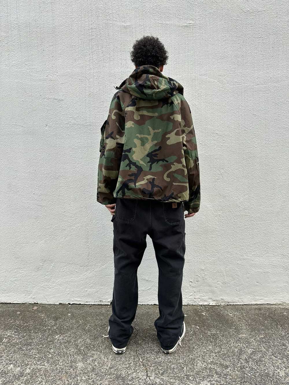 Military × Vintage Vintage Army Hooded Military J… - image 5