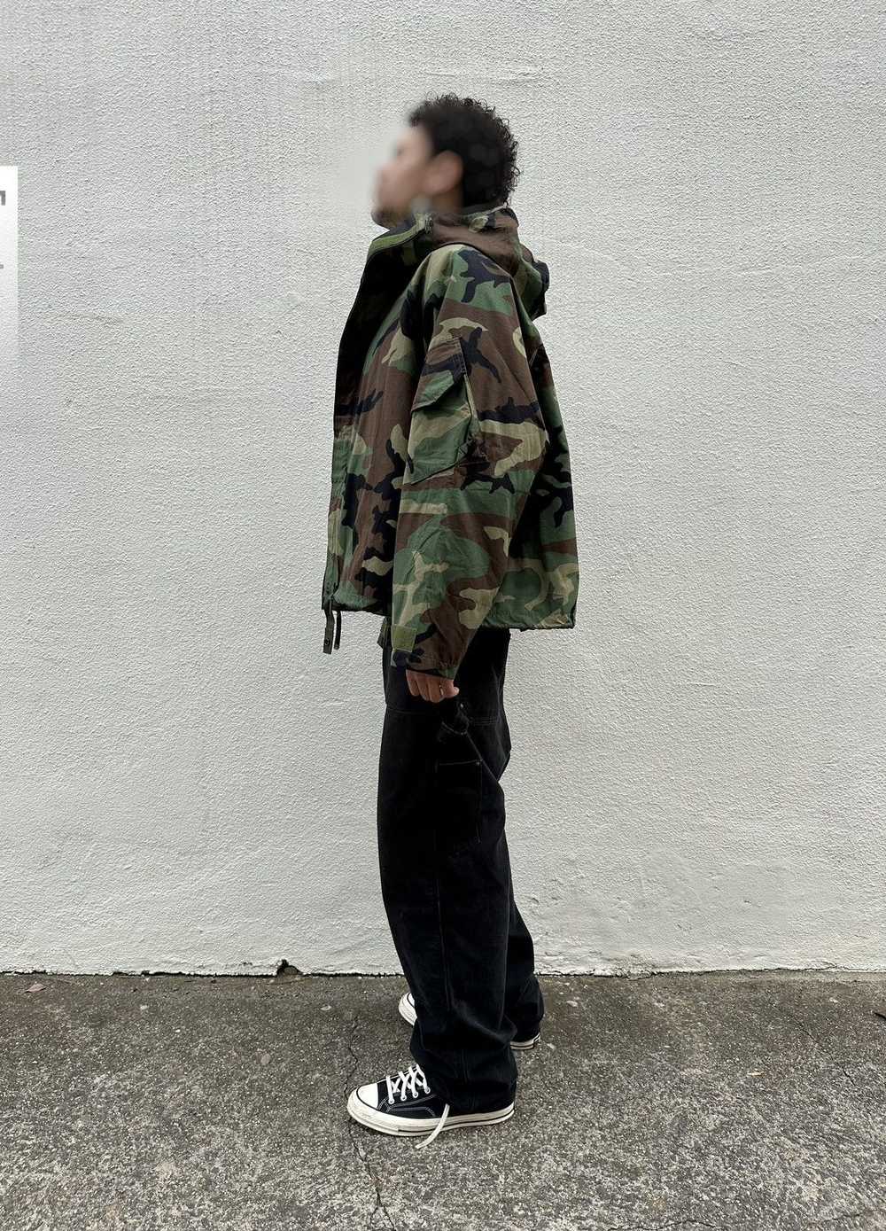 Military × Vintage Vintage Army Hooded Military J… - image 6