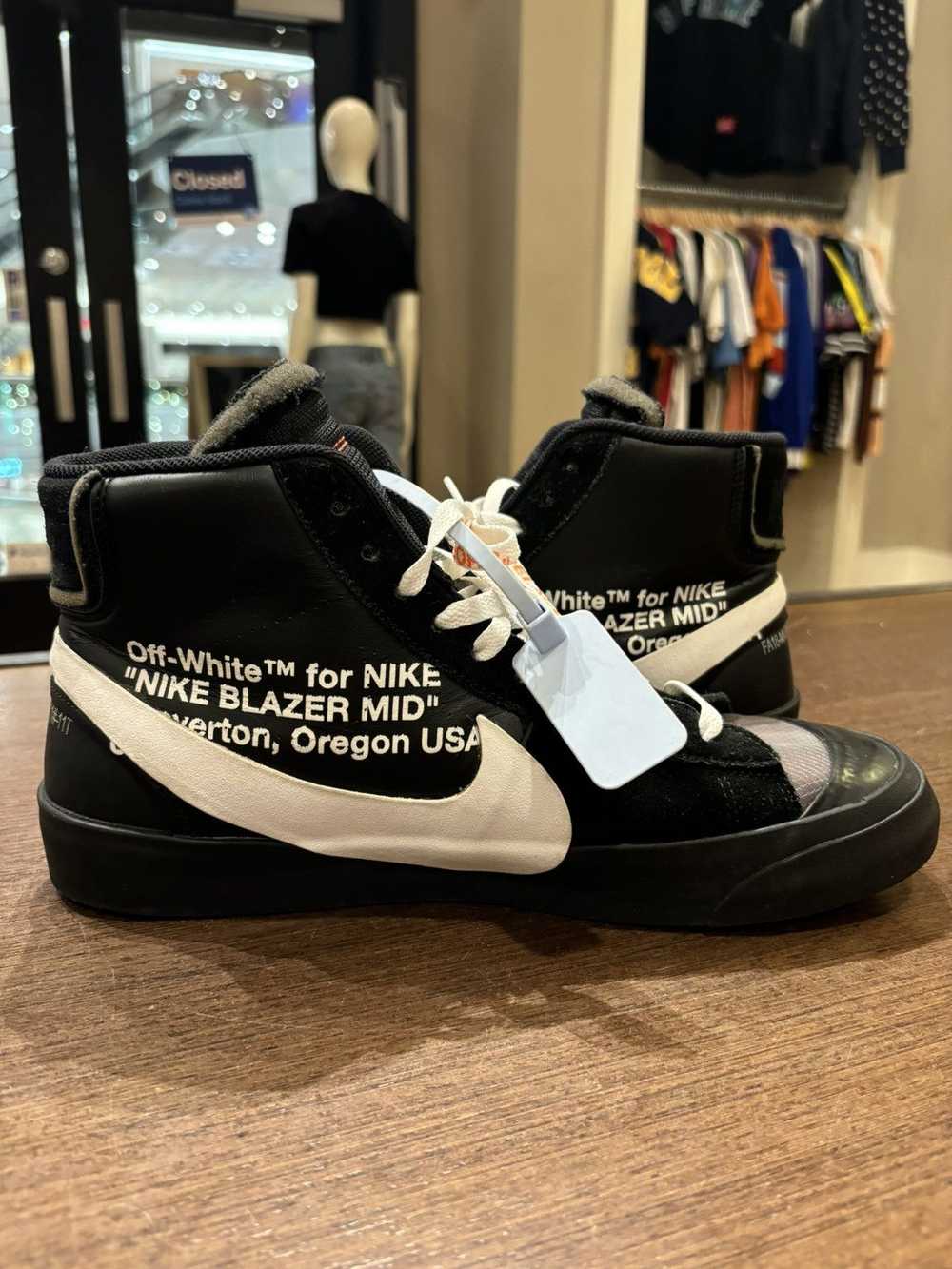 Nike × Off-White Nike off white blazer black hall… - image 8