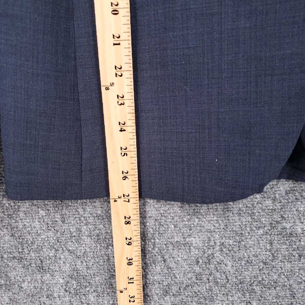 Banana Republic Navy Blue Wool Blend One Button S… - image 5