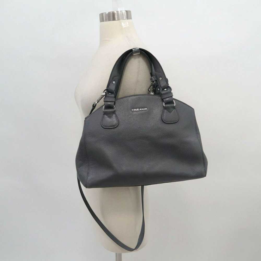 Cole Haan Luxurious Seneca Leather Large Gray Col… - image 1