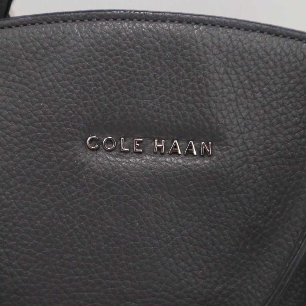 Cole Haan Luxurious Seneca Leather Large Gray Col… - image 4