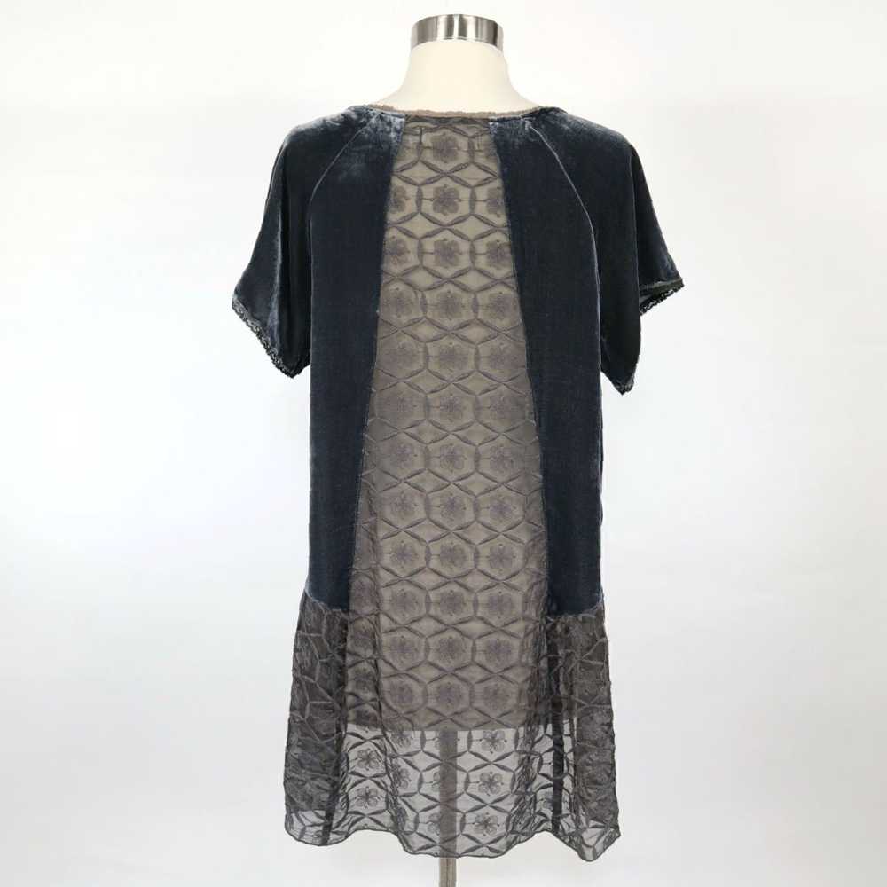 Johnny Was Womens Small Velvet Lace Gray Boho Chi… - image 3