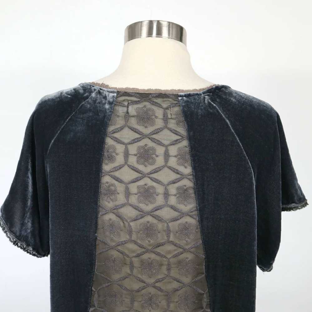 Johnny Was Womens Small Velvet Lace Gray Boho Chi… - image 7