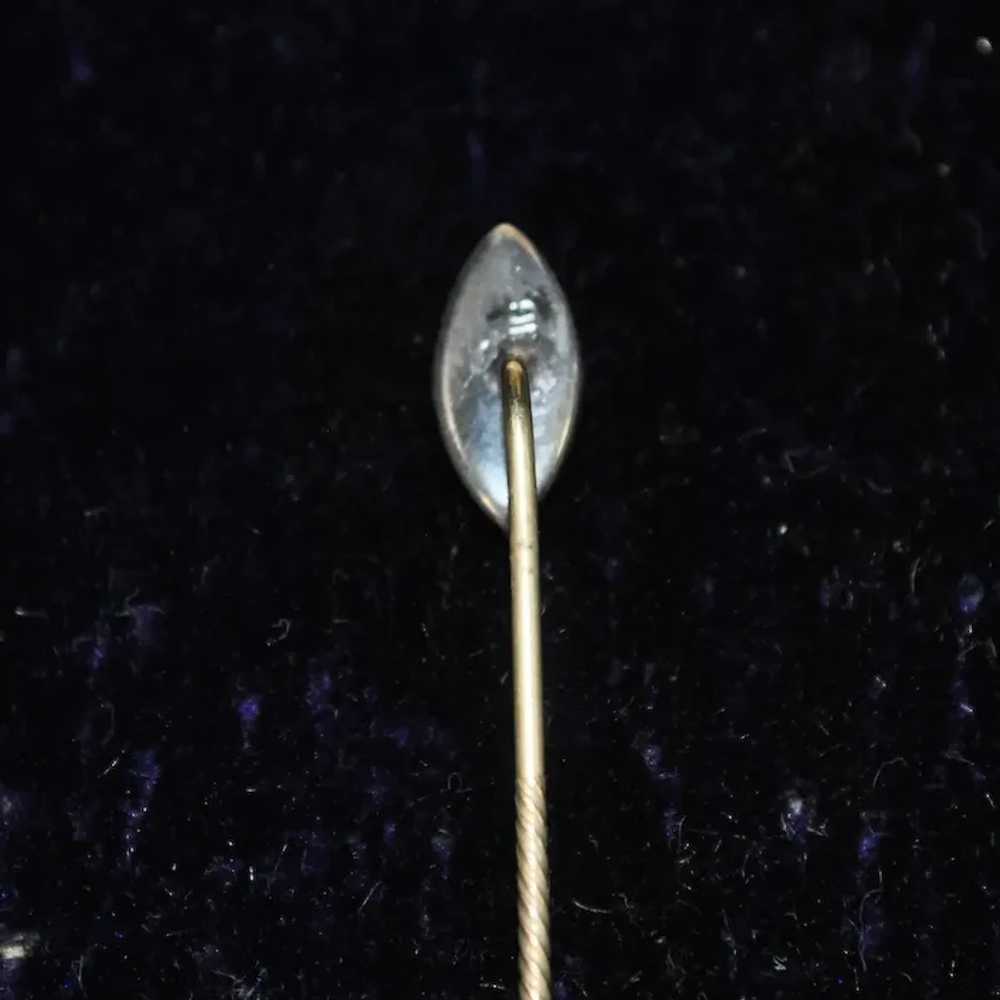 Sterling Silver Abalone Stick / Cravat Pin #2 - image 3