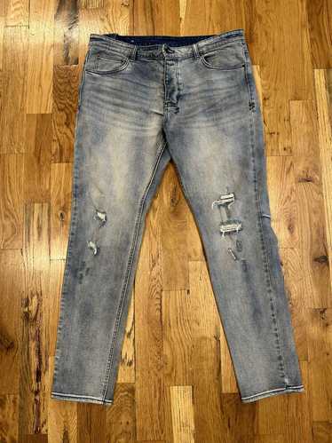 Ksubi Ksubi Knee Distressed Blue Denim Jeans Size 