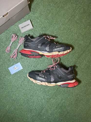 Balenciaga Balenciaga Track Runners Black Grey Red